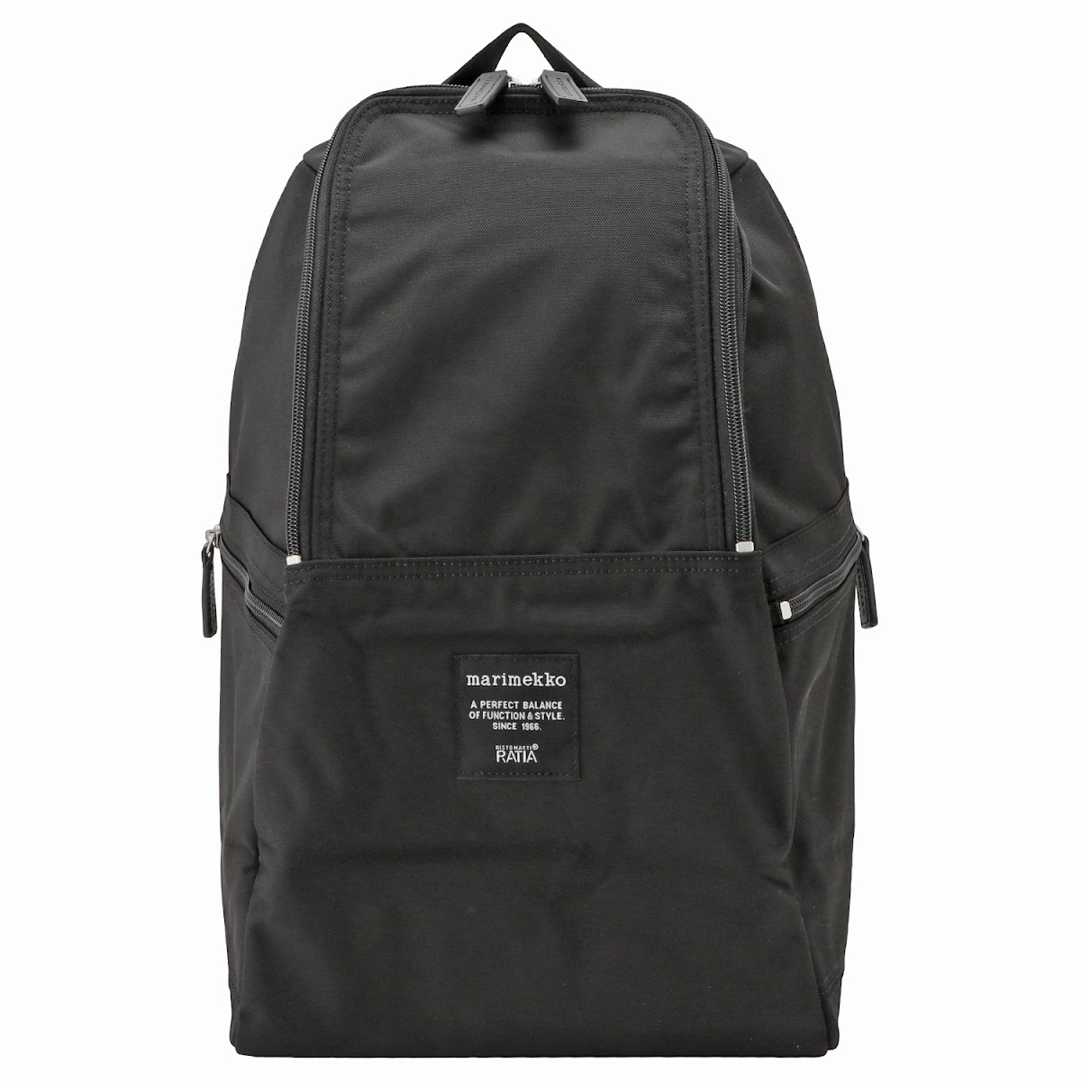 マリメッコ marimekko 039972 999 メトロ バックパック リュックサック ブラック レディース メンズ ユニセックス Metro backpack