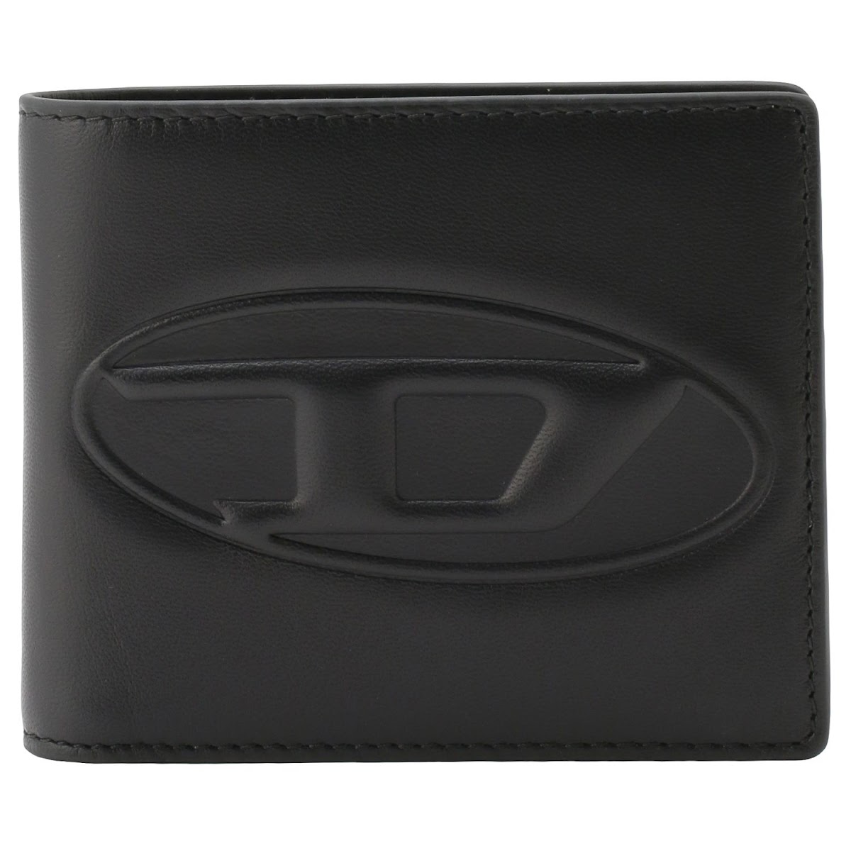 ディーゼル DIESEL X08433 PR818 T8013 小銭入れ付 二つ折り財布 ブラック メンズ ウォレット HIRESH S